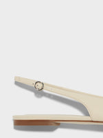 Geraldine Leather Slingback Flats - Image 4