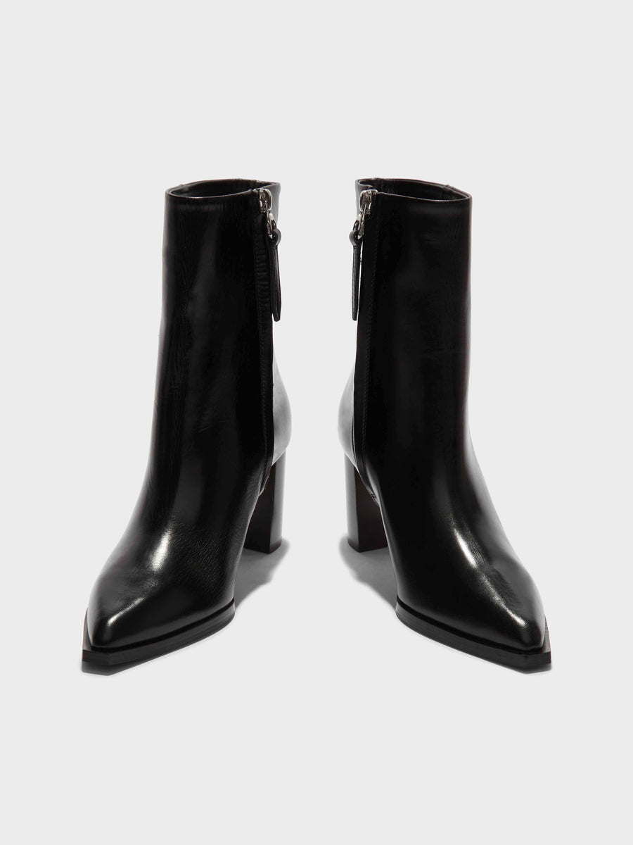 Gloria Leather Ankle Boots