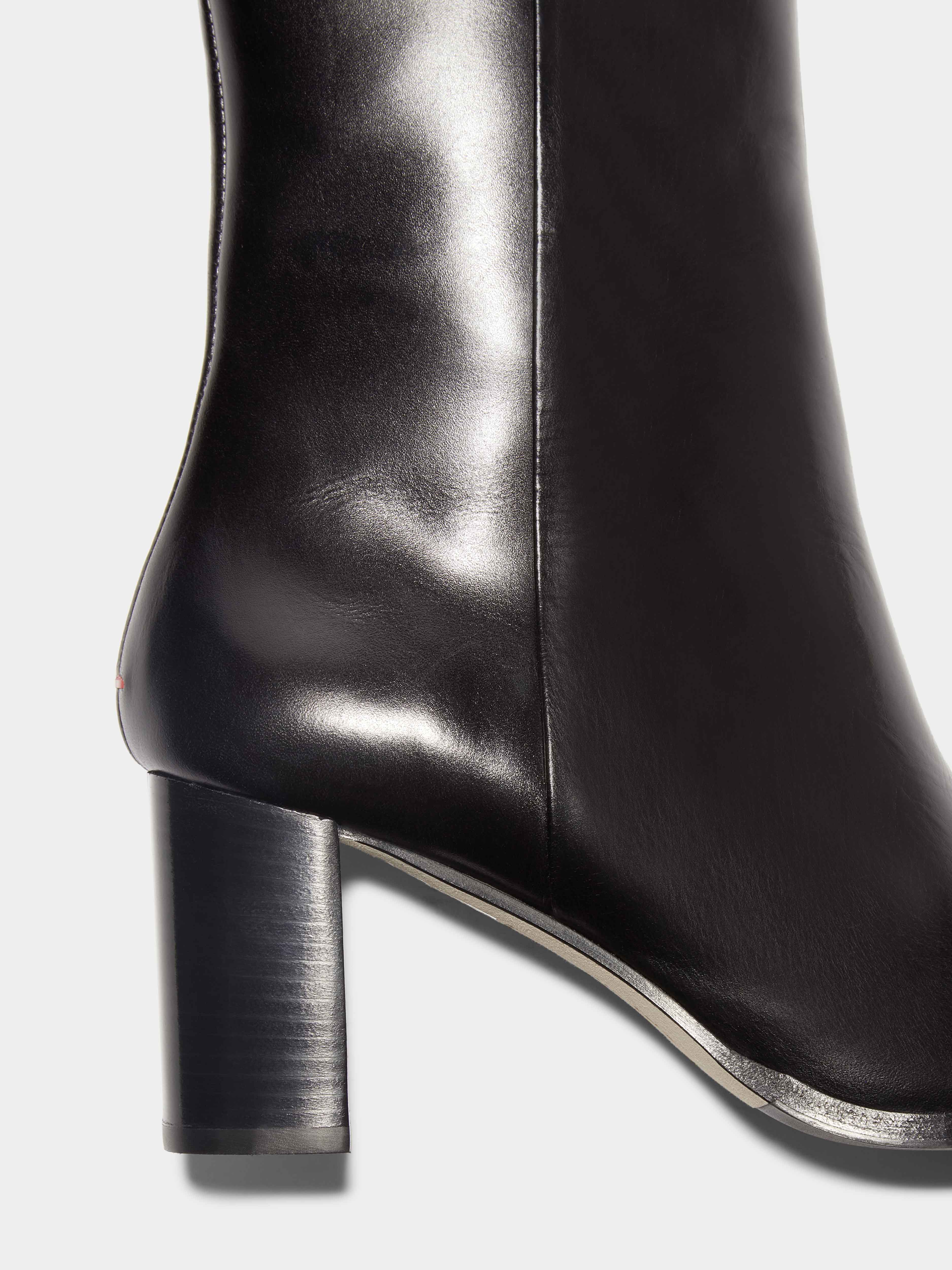 Gloria Leather Ankle Boots - Image 4