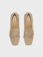 Grenn Suede Heeled Loafers - Image 5