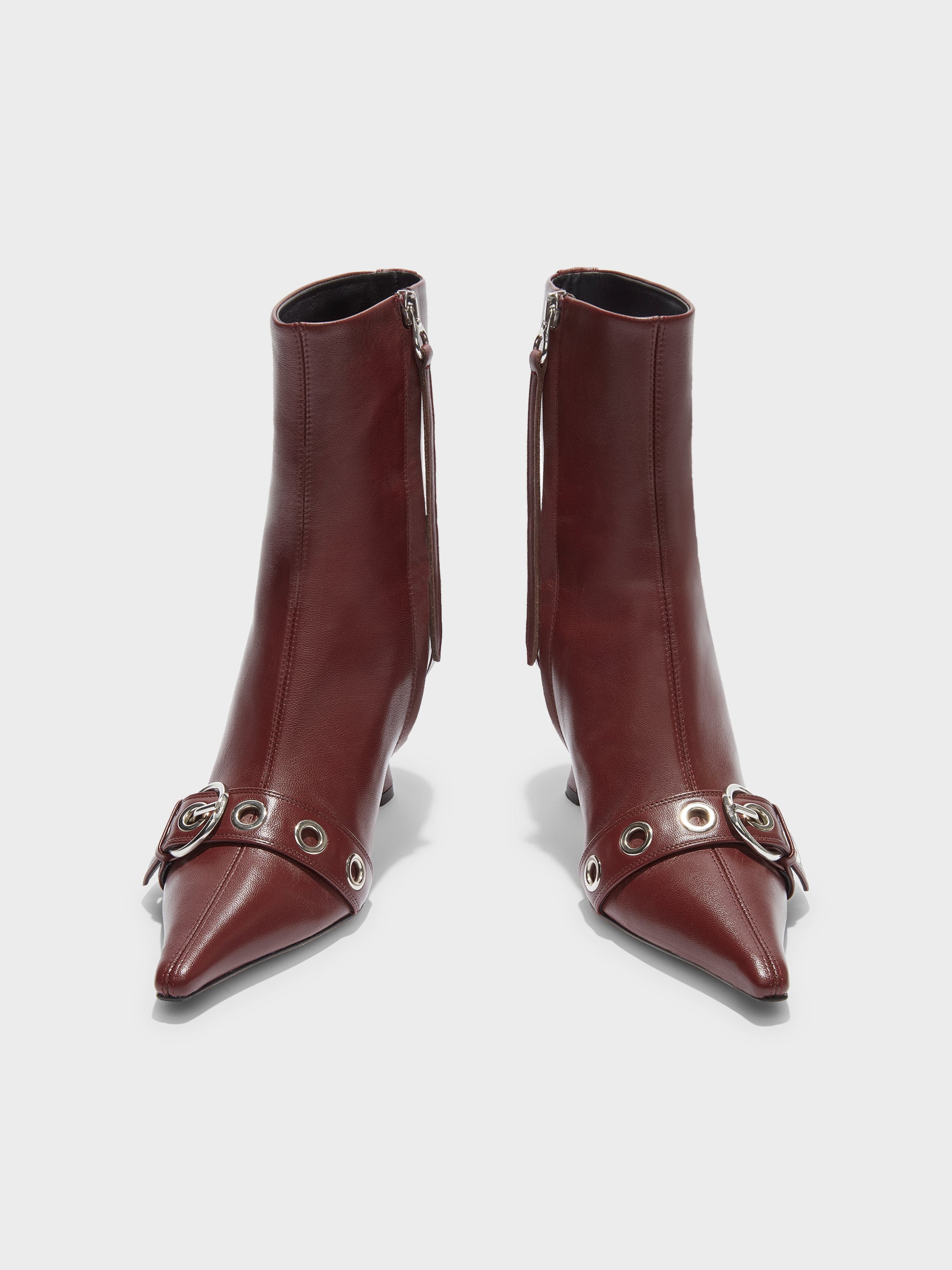 Halima Eyelet Pointed Boots - Image 5