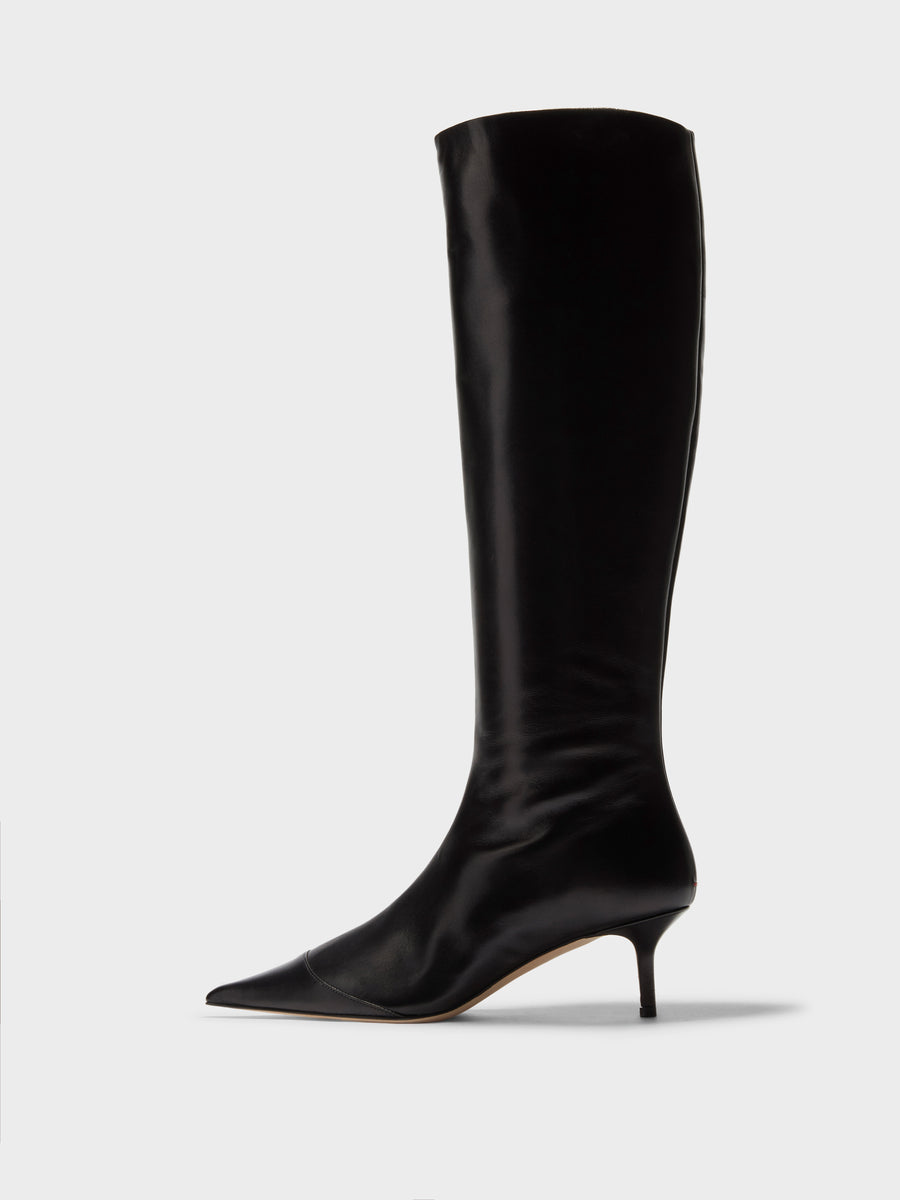 Harper Leather Knee-High Boots