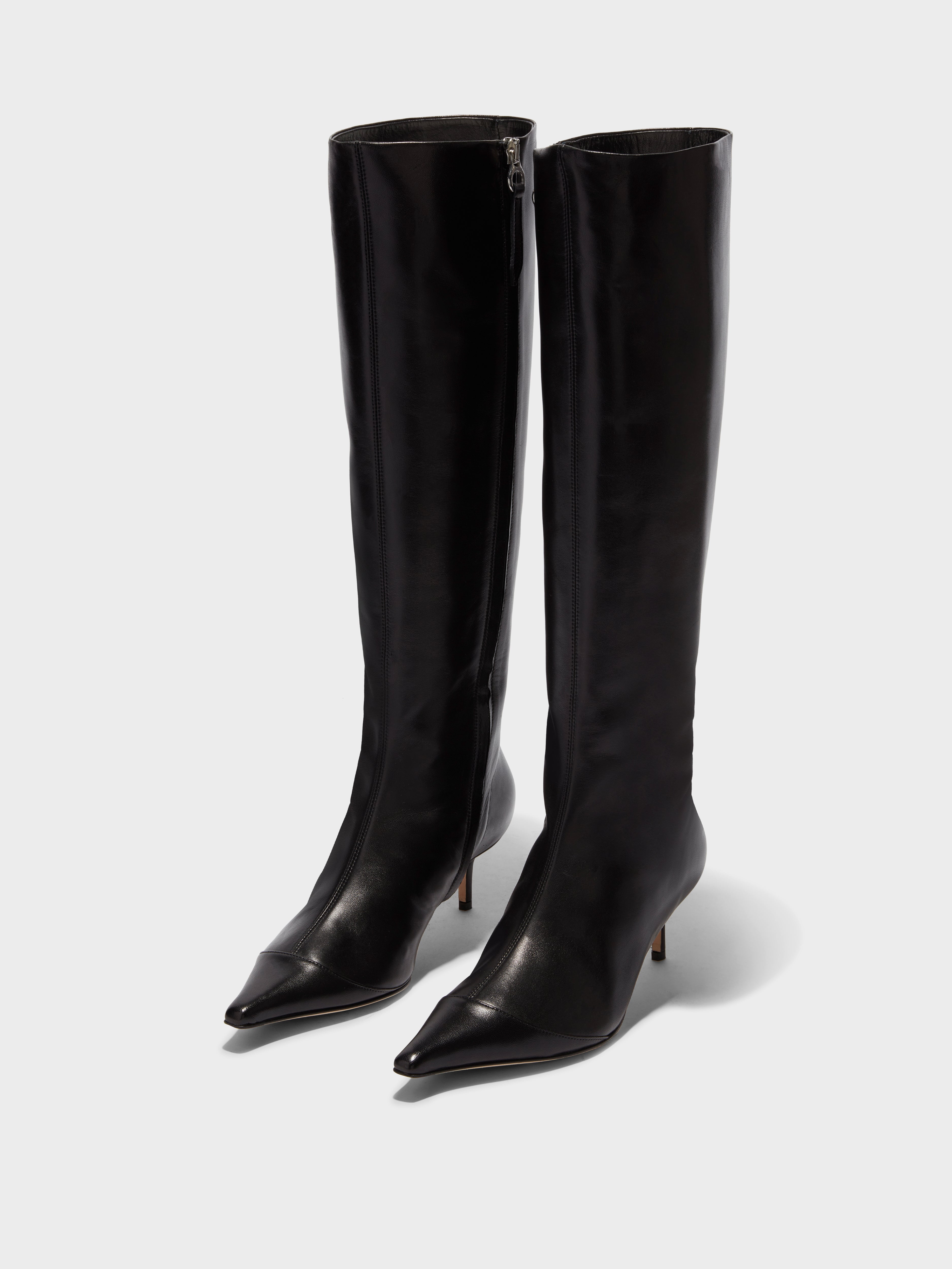 Harper Leather Knee-High Boots - Image 2