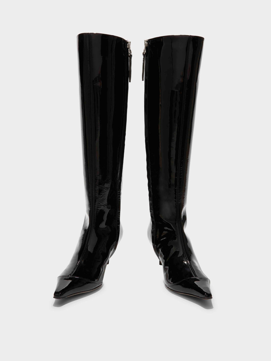 Harper Leather Knee-High Boots