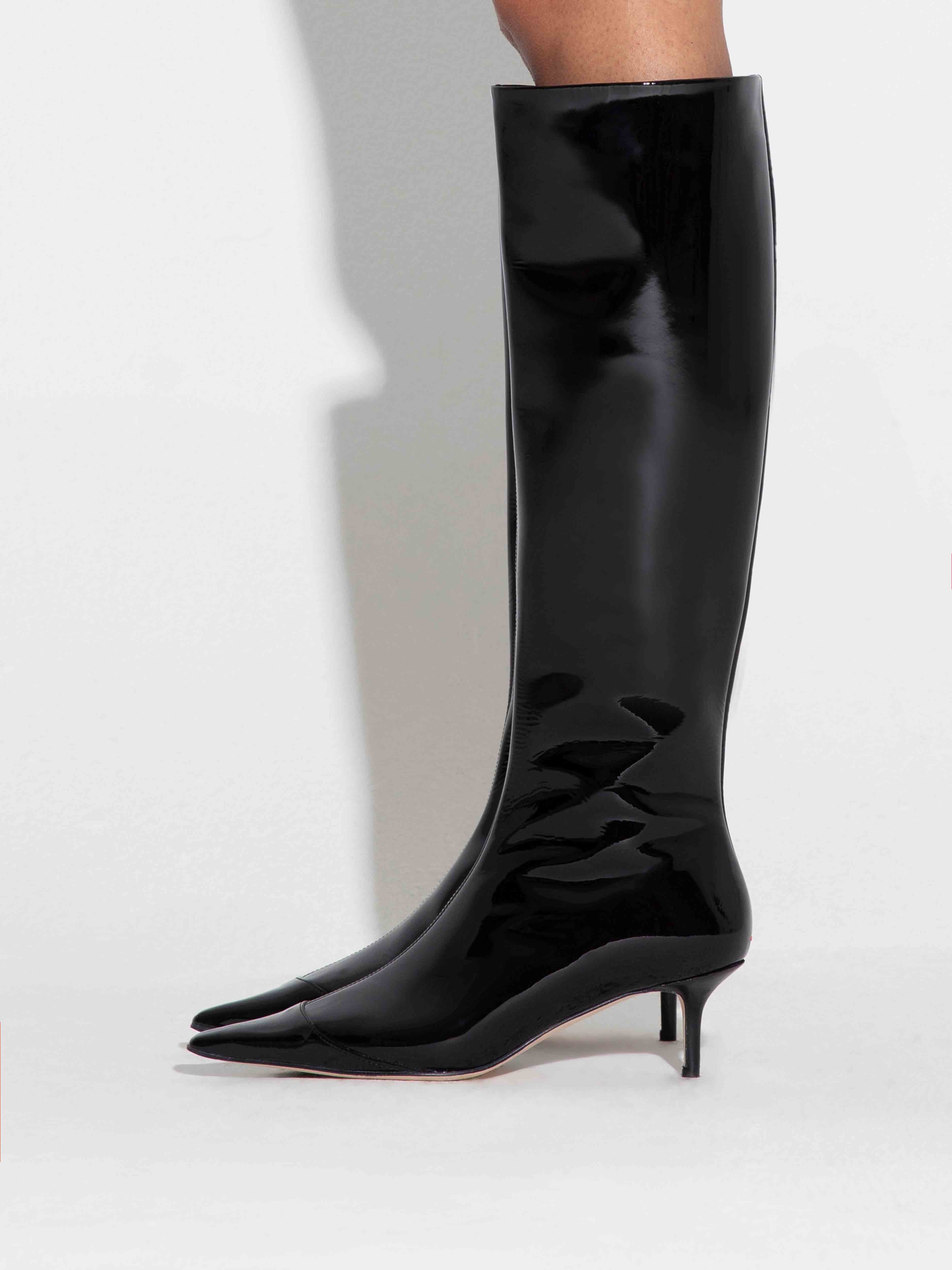 Harper Leather Knee-High Boots - Image 6