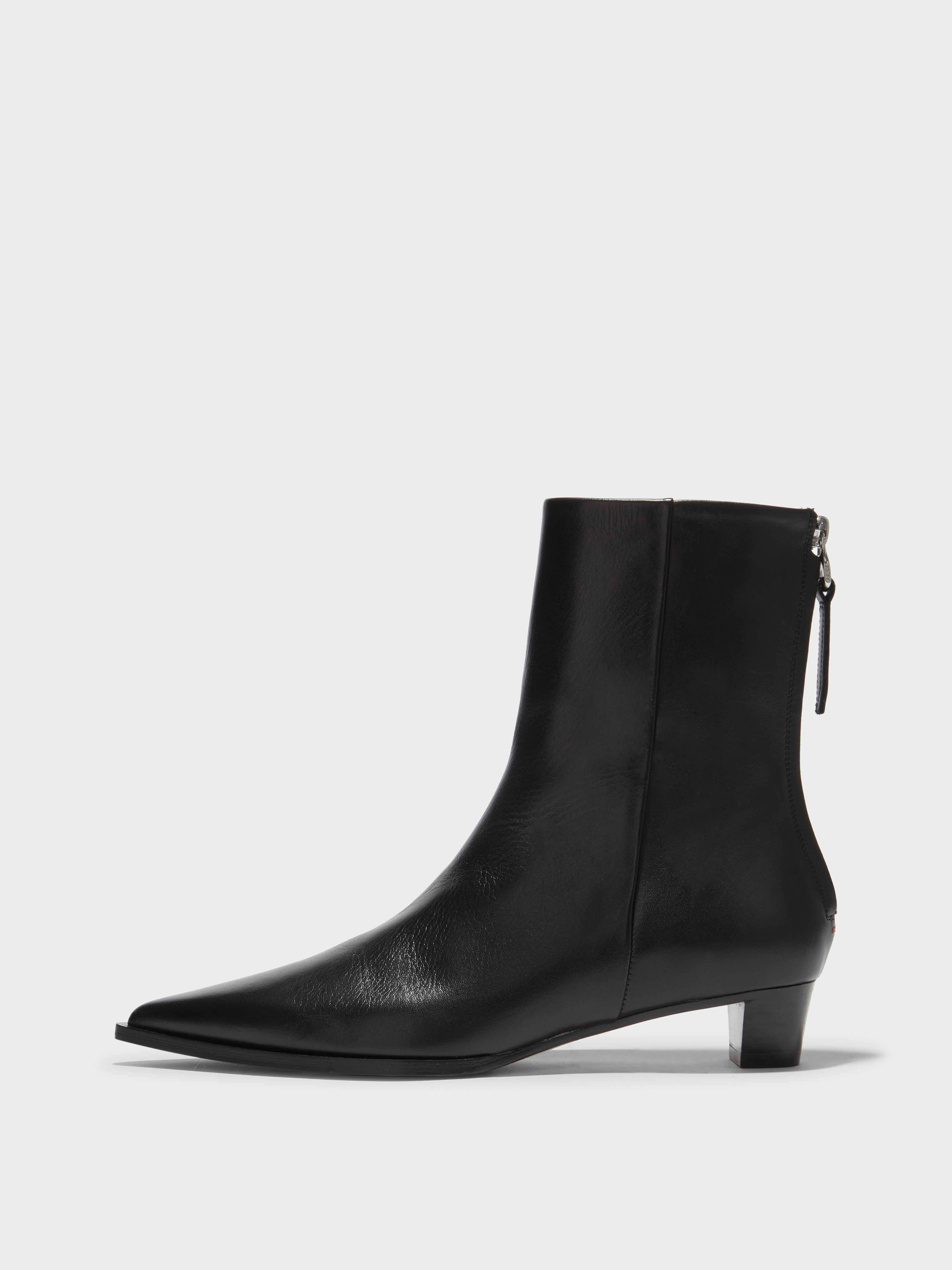 Harriet Pointed Ankle Boots - Image 1