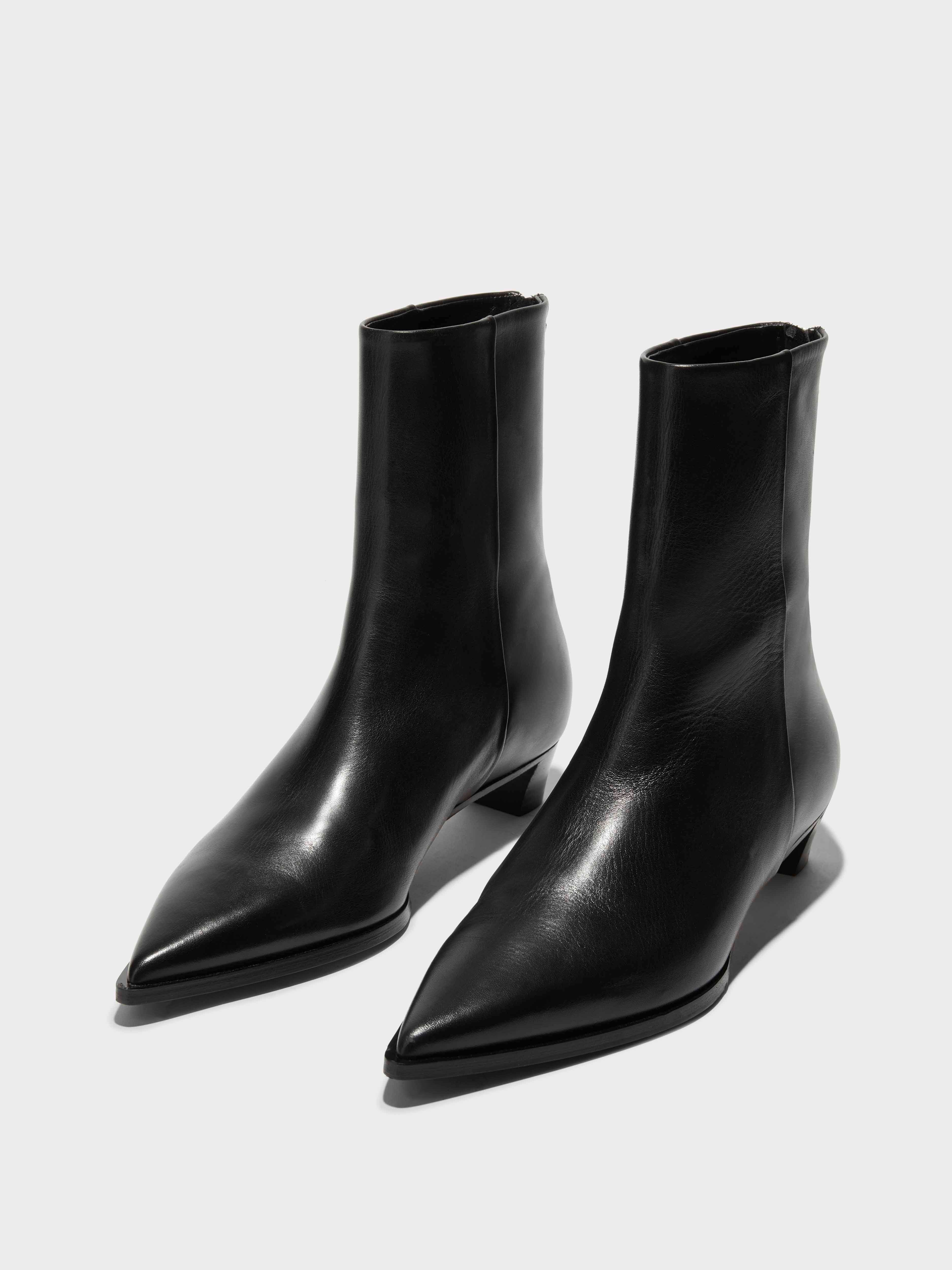 Harriet Pointed Ankle Boots - Image 2