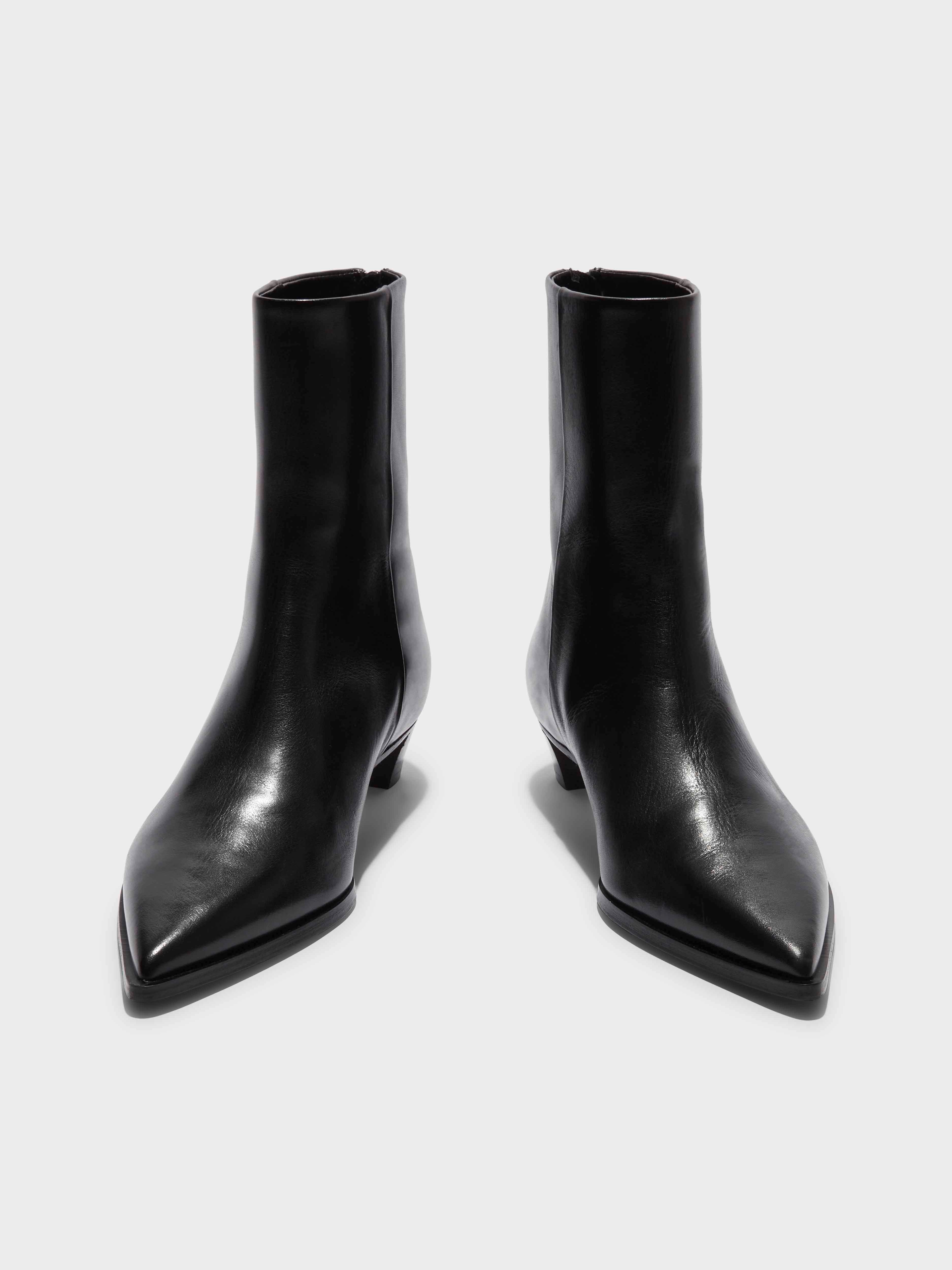 Harriet Pointed Ankle Boots - Image 5