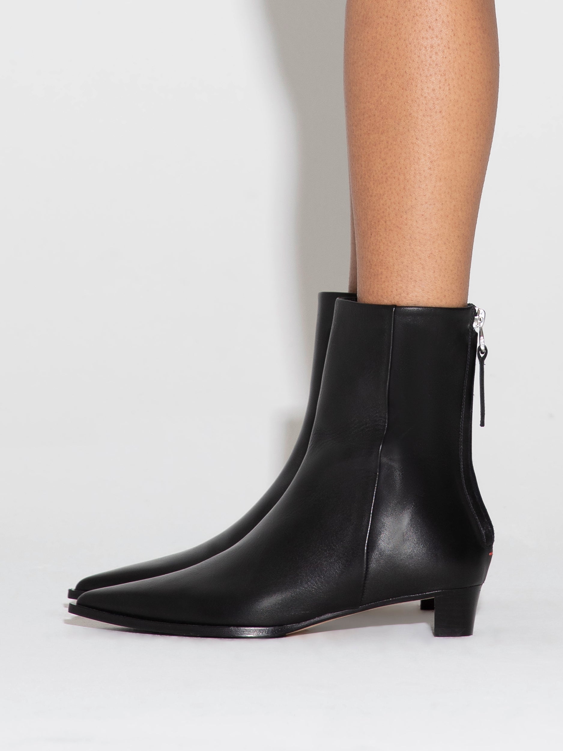 Harriet Pointed Ankle Boots - Image 6