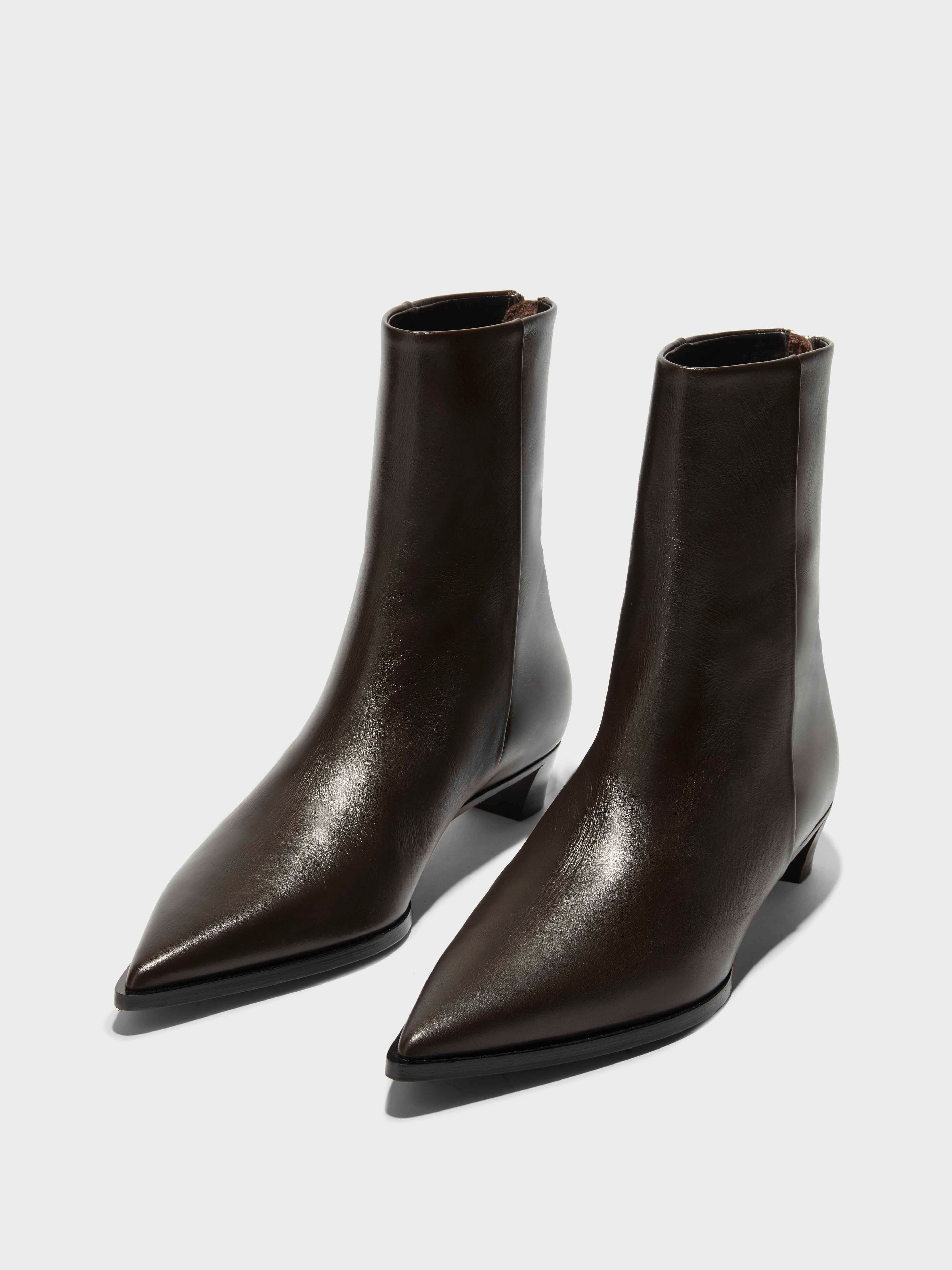 Harriet Pointed Ankle Boots - Image 2