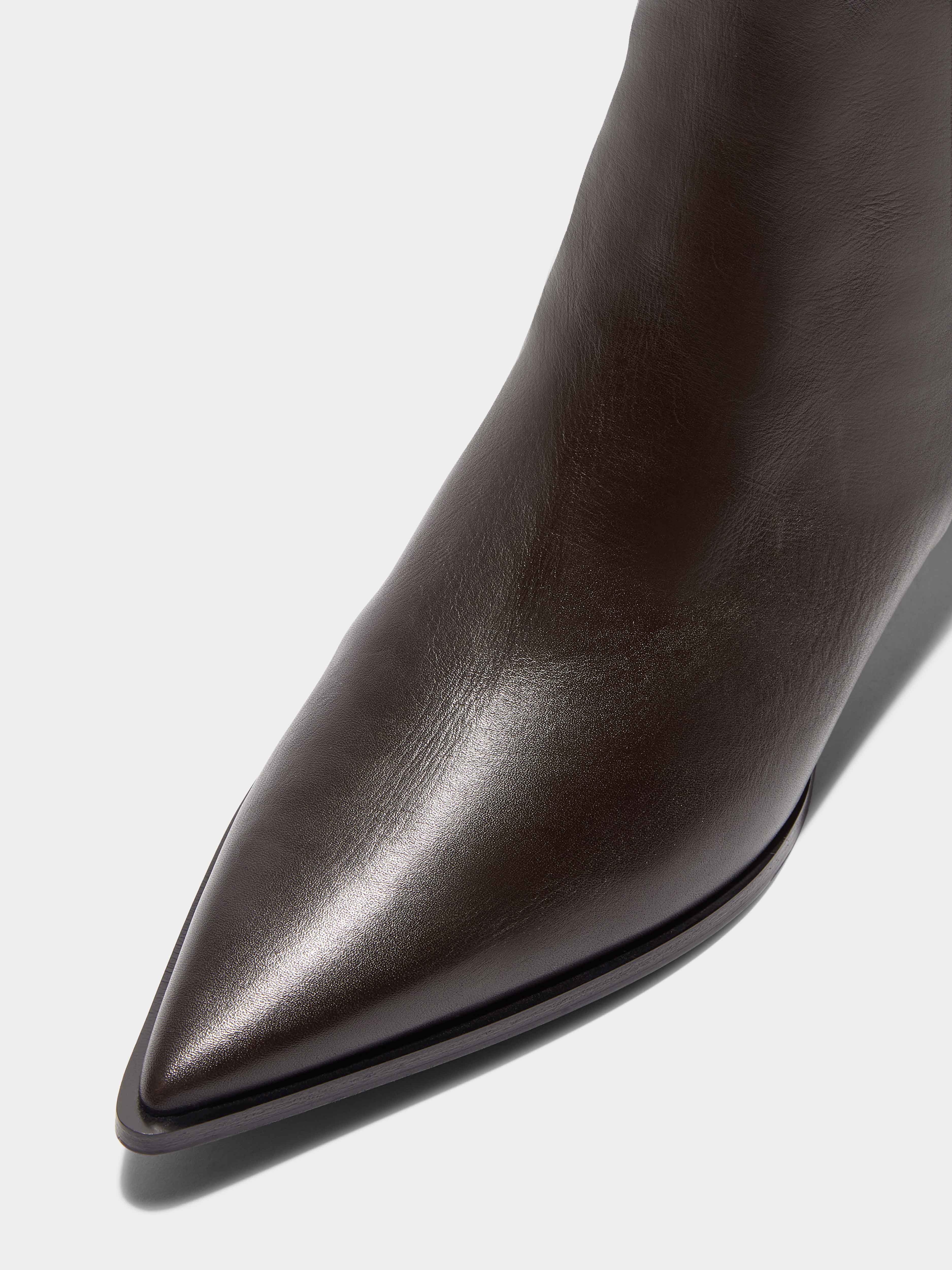 Harriet Pointed Ankle Boots - Image 3