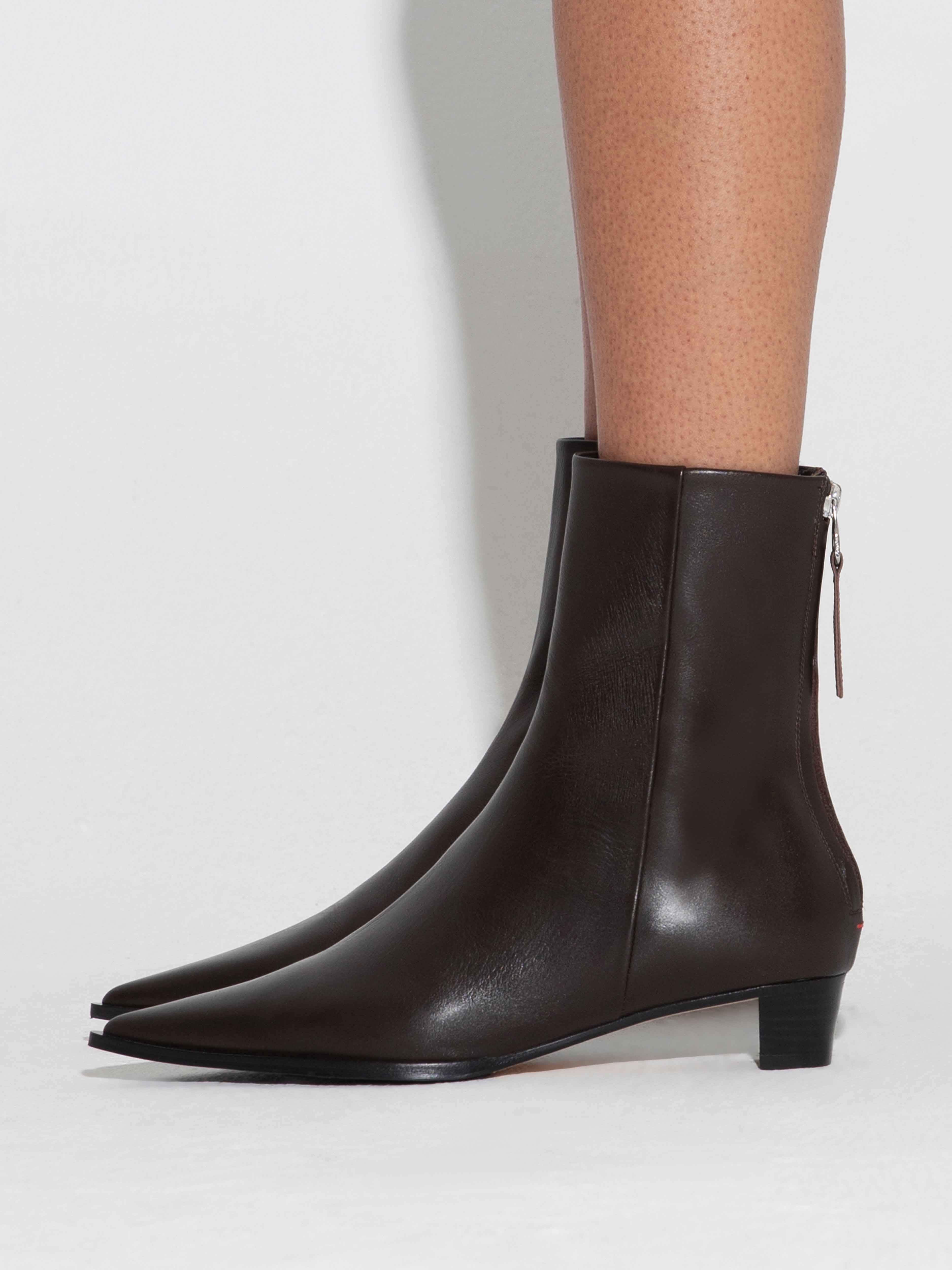 Harriet Pointed Ankle Boots - Image 6