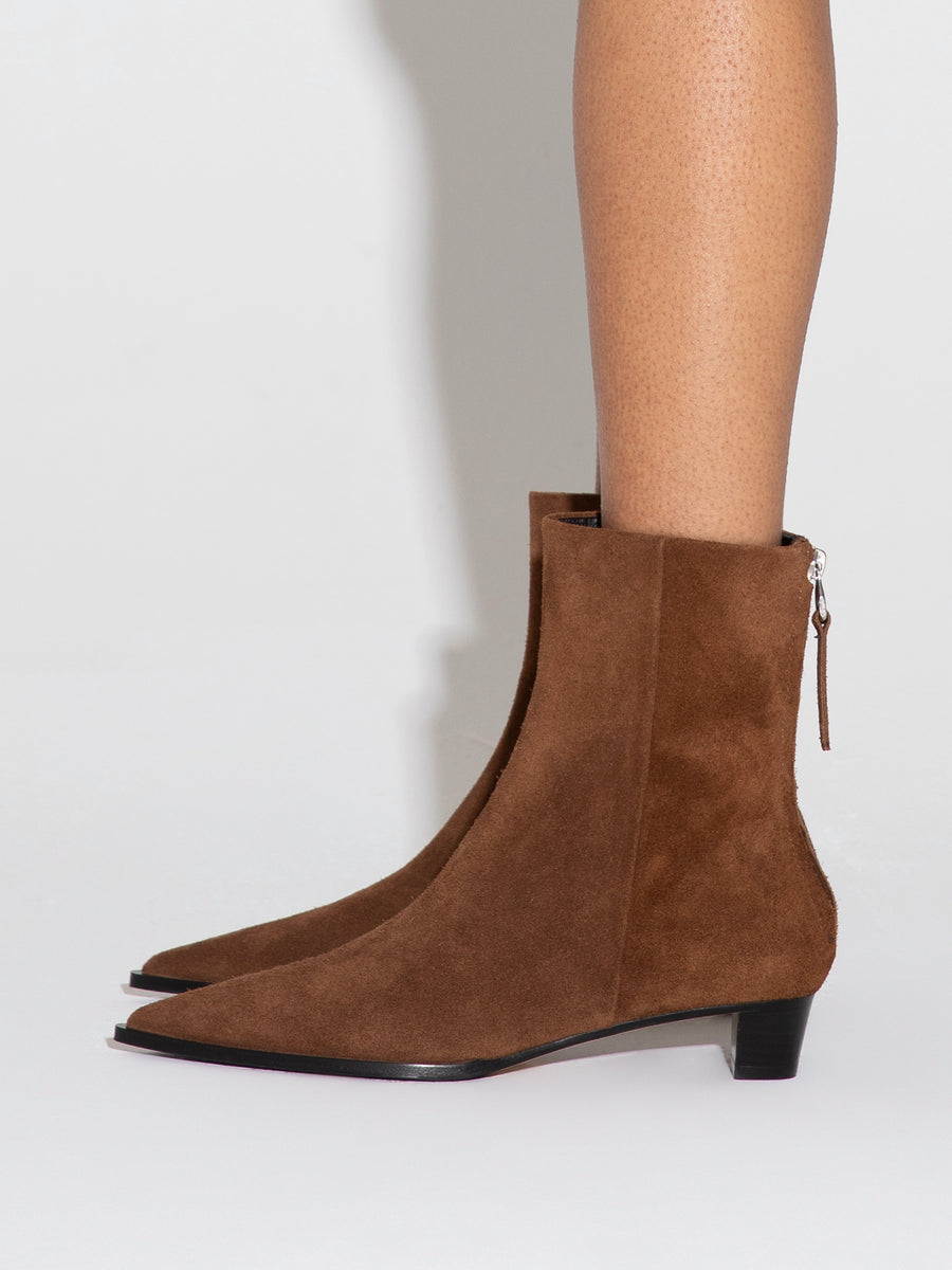 Harriet Leather Ankle Boots