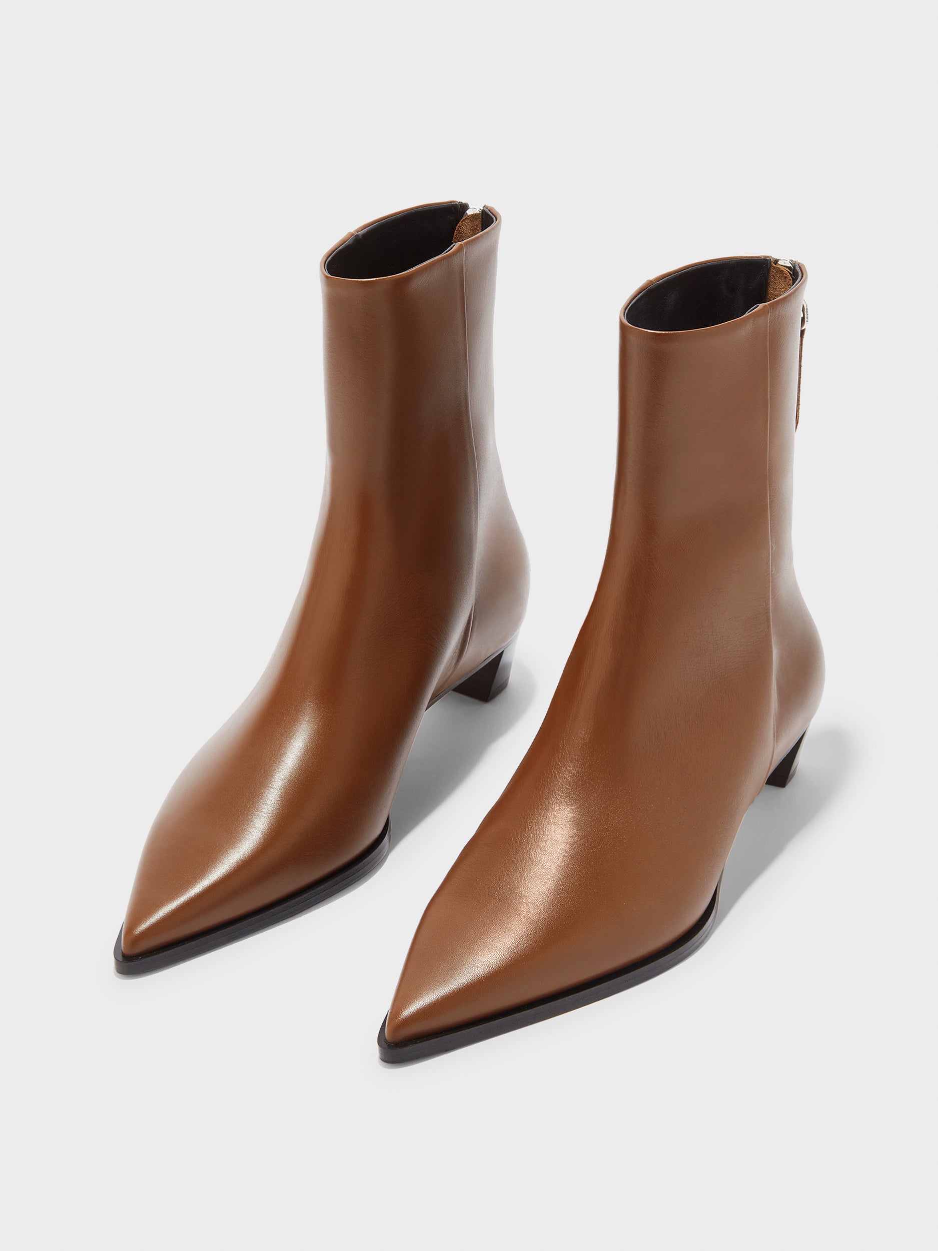 Harriet Pointed Ankle Boots - Image 3