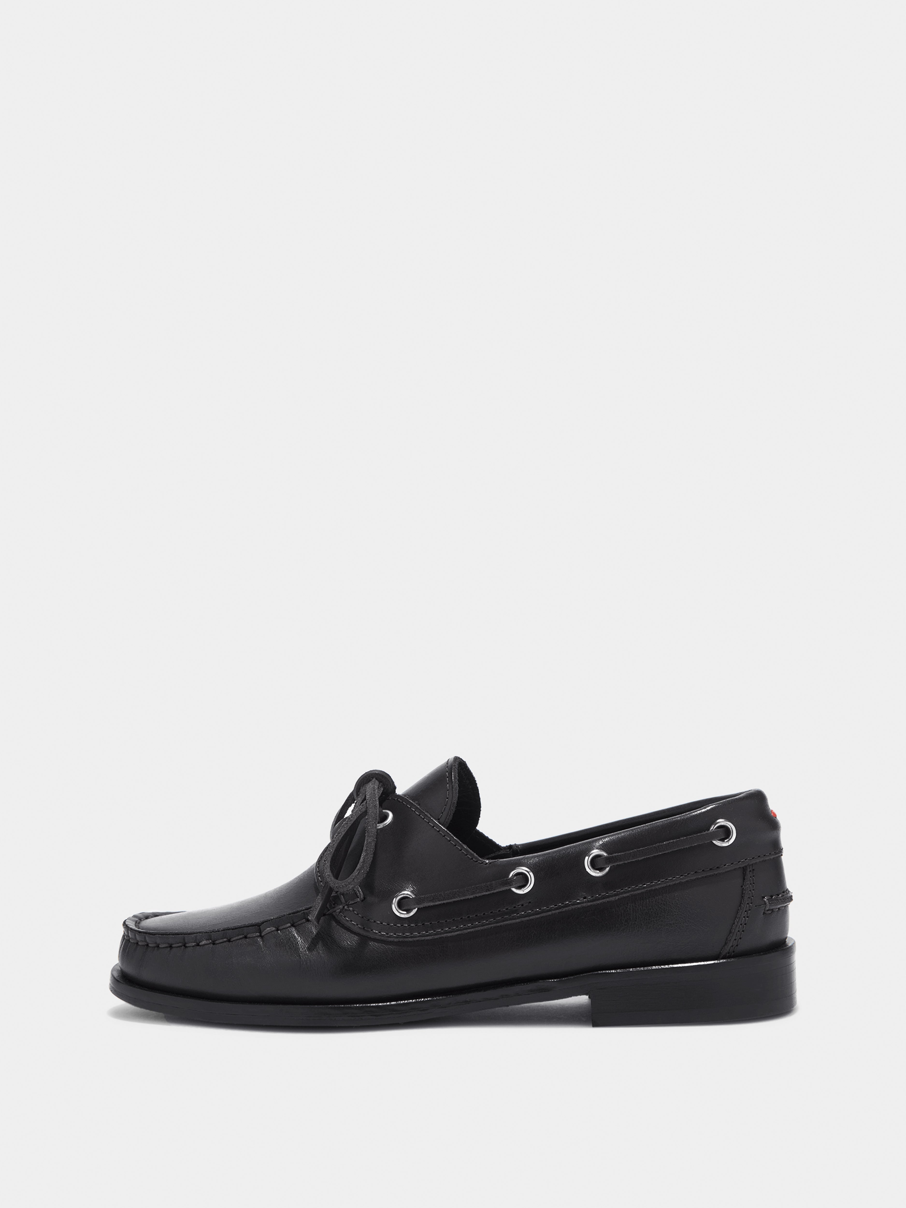 Harris Leather Moccasin Flats - Image 1
