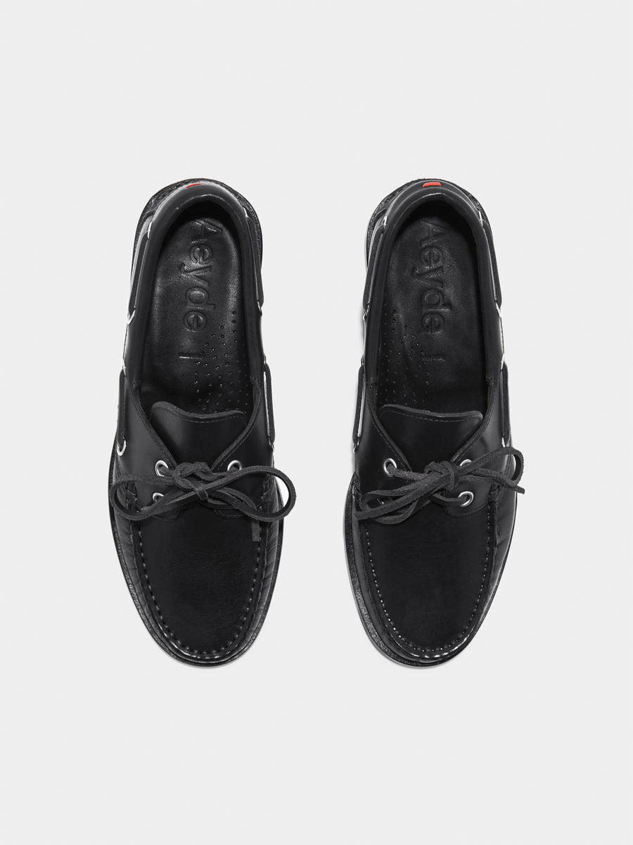 Harris Leather Moccasin Flats