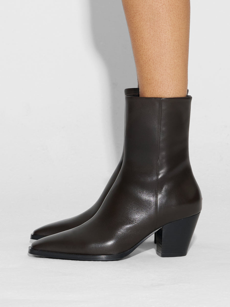 Hedvig Cowboy Ankle Boots