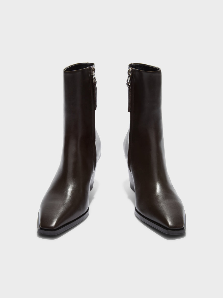 Hedvig Cowboy Ankle Boots