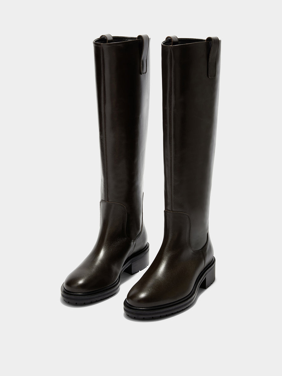 Henry Leather Knee-High Boots