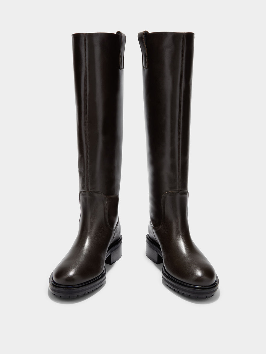 Henry Leather Knee-High Boots