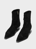 Hester Suede Cowboy Boots - Image 2