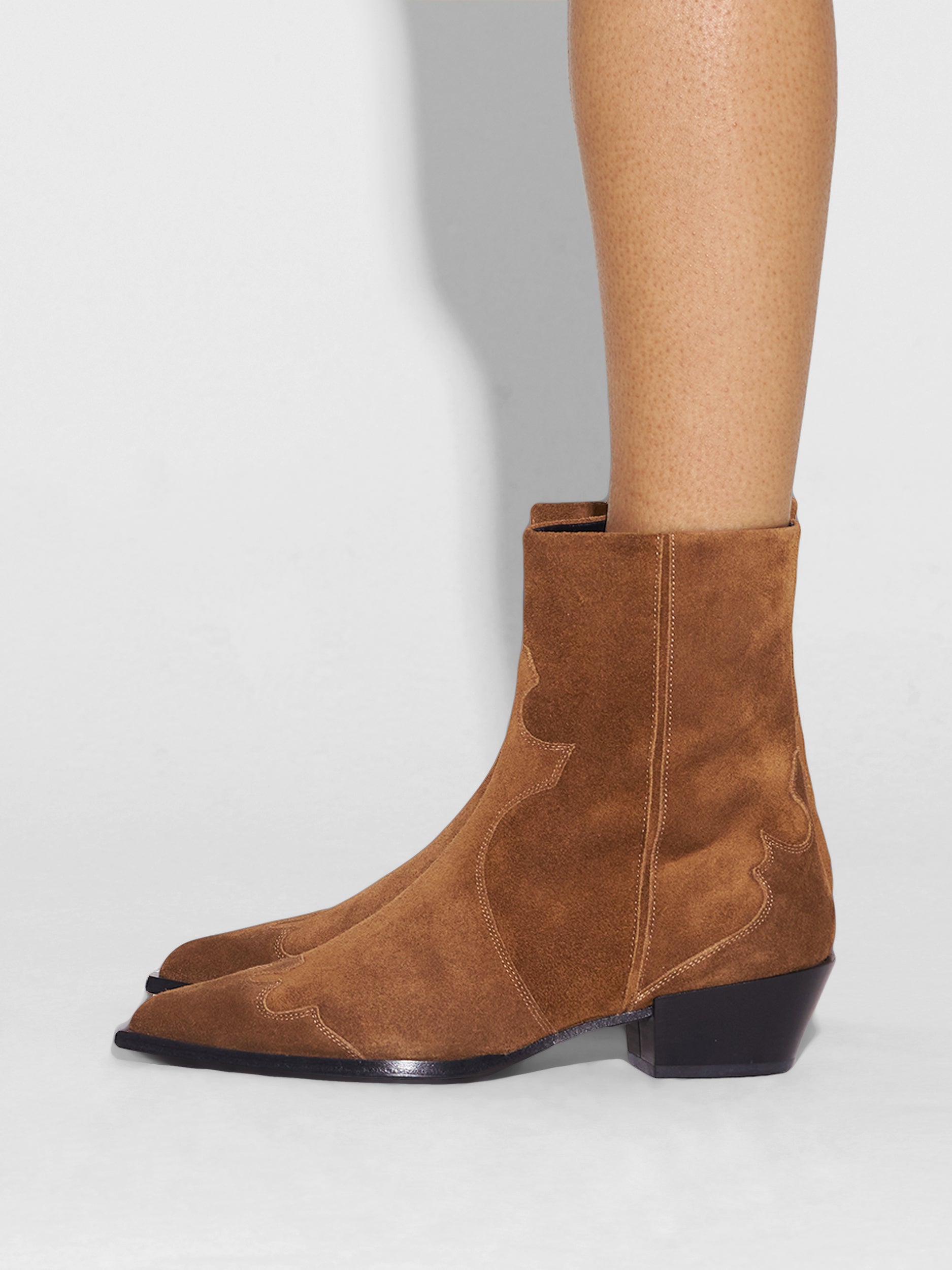 Hester Suede Ankle Boots - Image 6