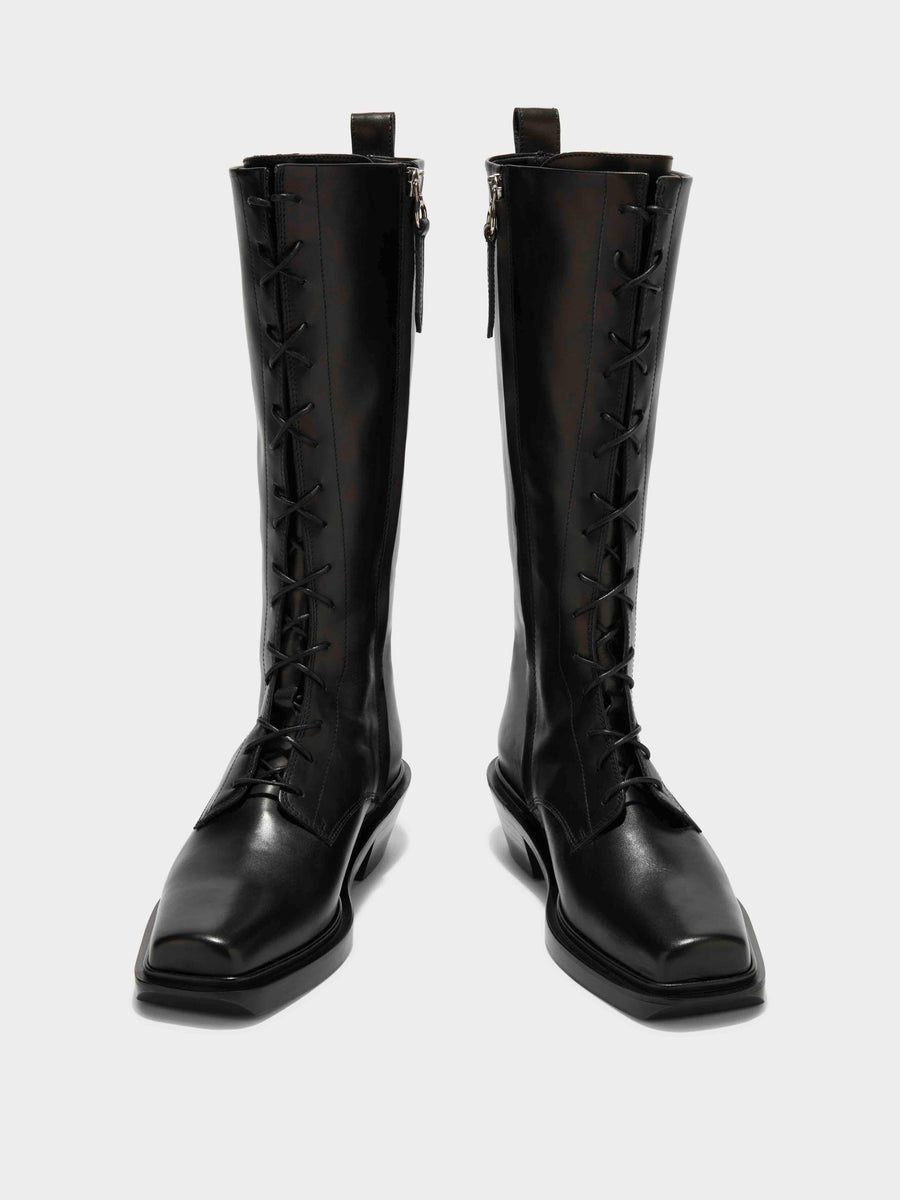 Hetta Leather Biker Boots