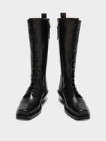 Hetta Leather Biker Boots - Image 5