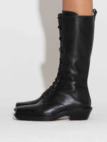 Hetta Leather Biker Boots - Image 6