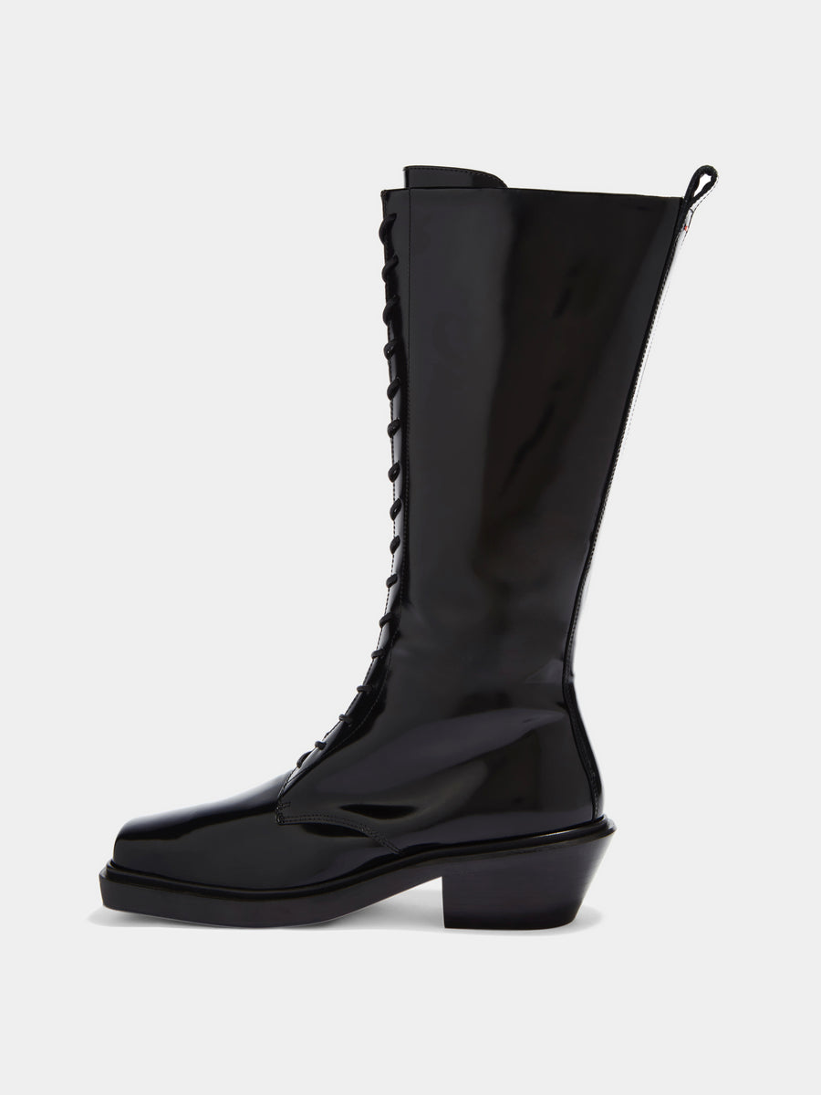 Hetta Leather Biker Boots