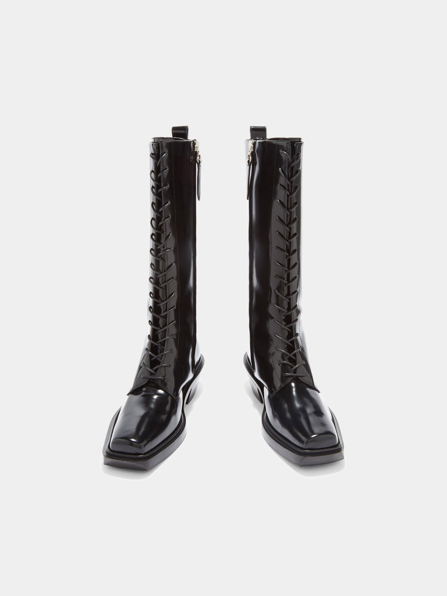 Hetta Leather Biker Boots