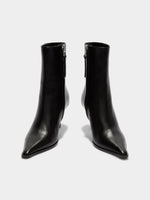 Hexi Leather Ankle Boots - Image 5