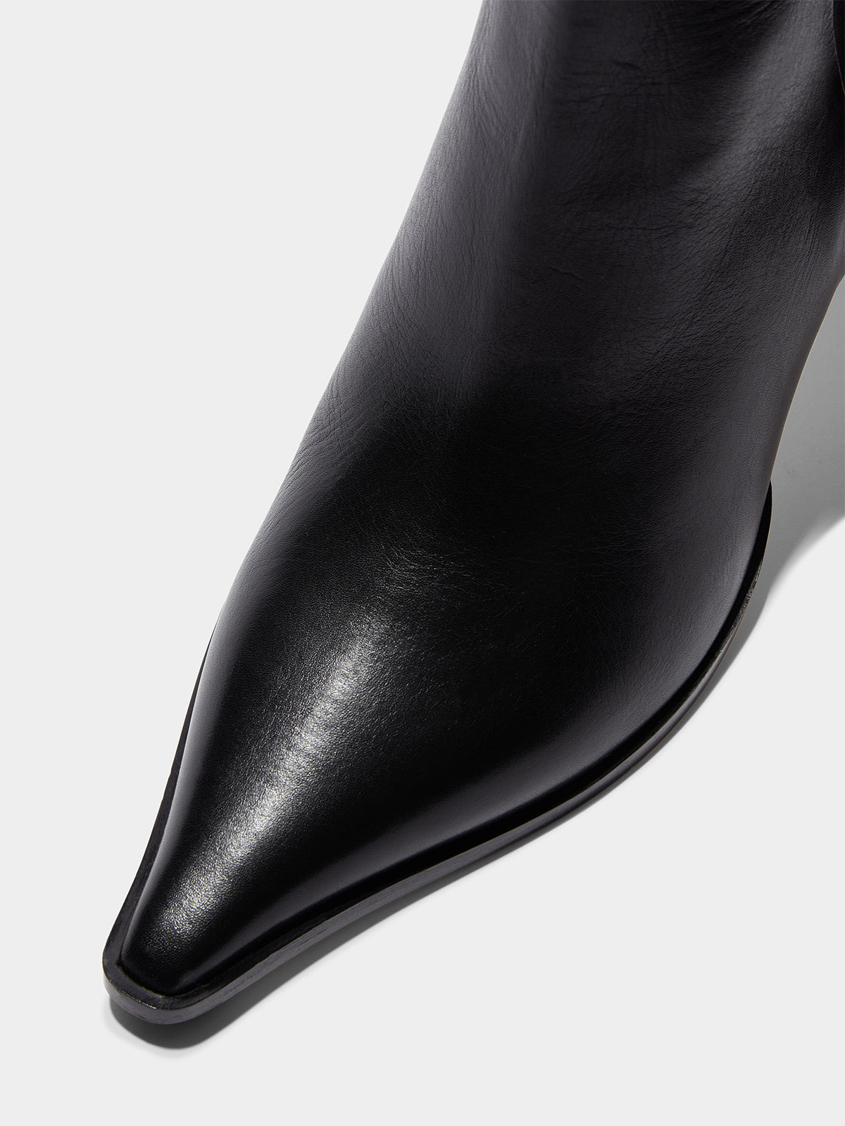 Hexi Leather Ankle Boots - Image 3
