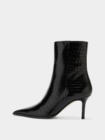 Hexi Leather Ankle Boots - Image 1