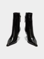 Hexi Leather Ankle Boots - Image 5