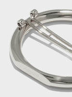 Honor Palladium-Plated Hair Clip - Image 2