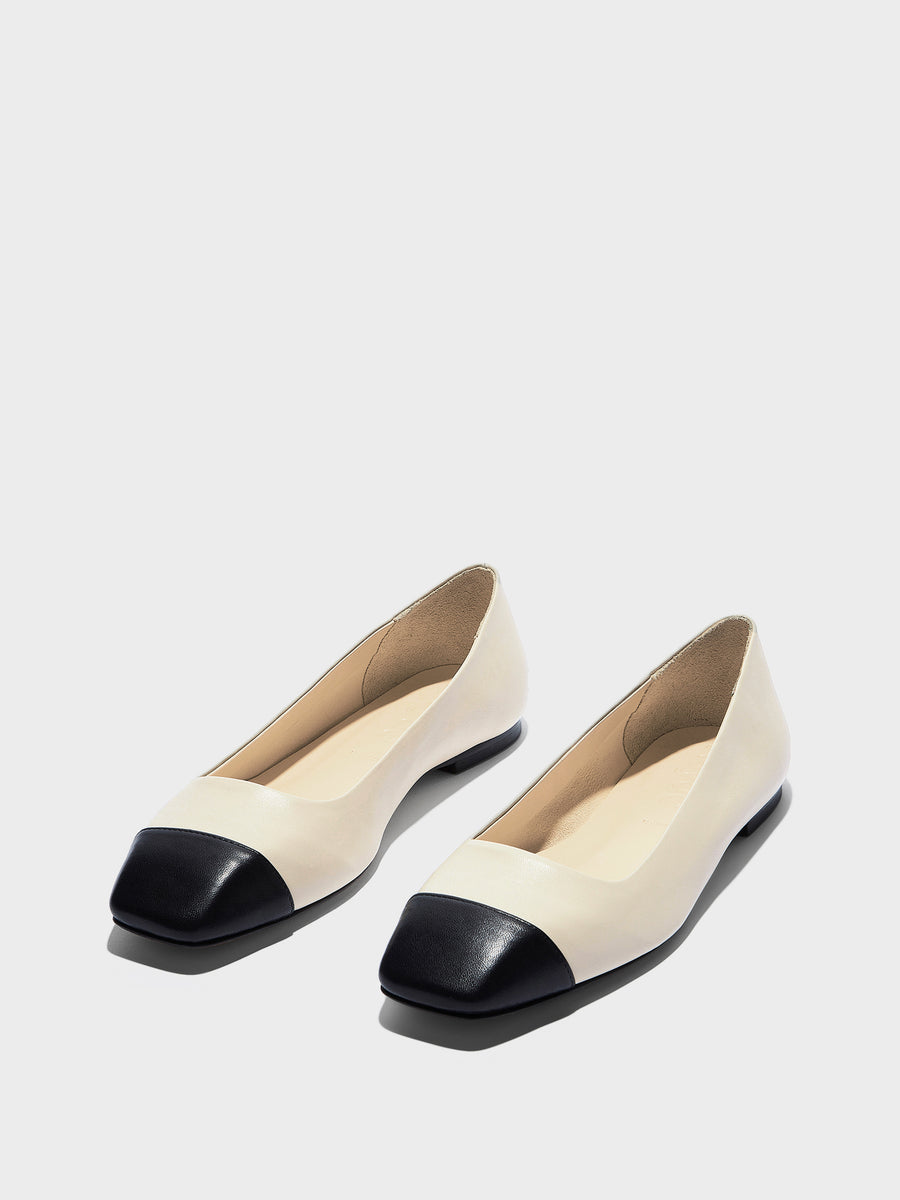 Ida Toe-Cap Ballet Flats