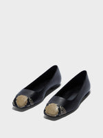 Ida Toe-Cap Ballet Flats - Image 3
