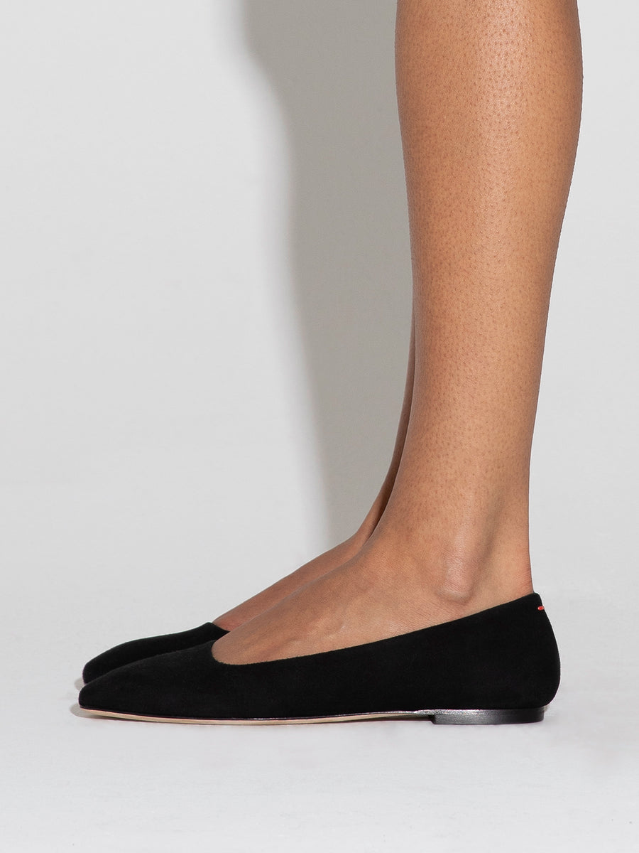 Ida Suede Ballet Flats