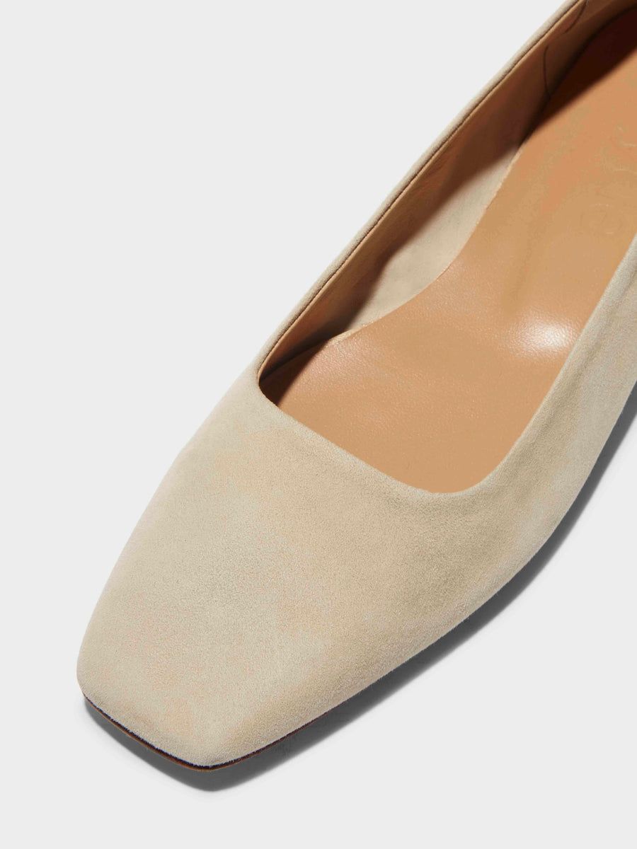 Ida Suede Ballet Flats