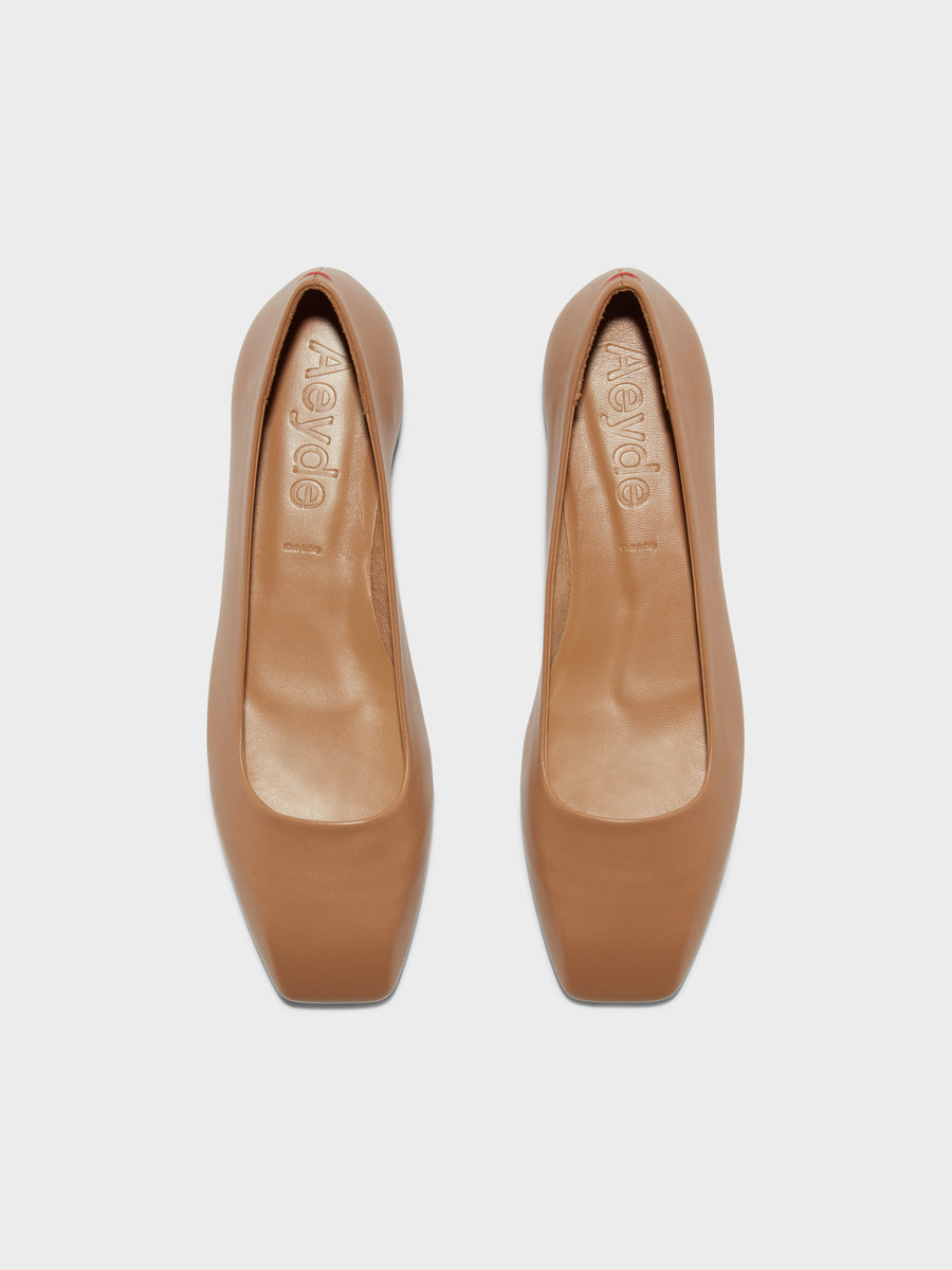 Ida Leather Ballet Flats