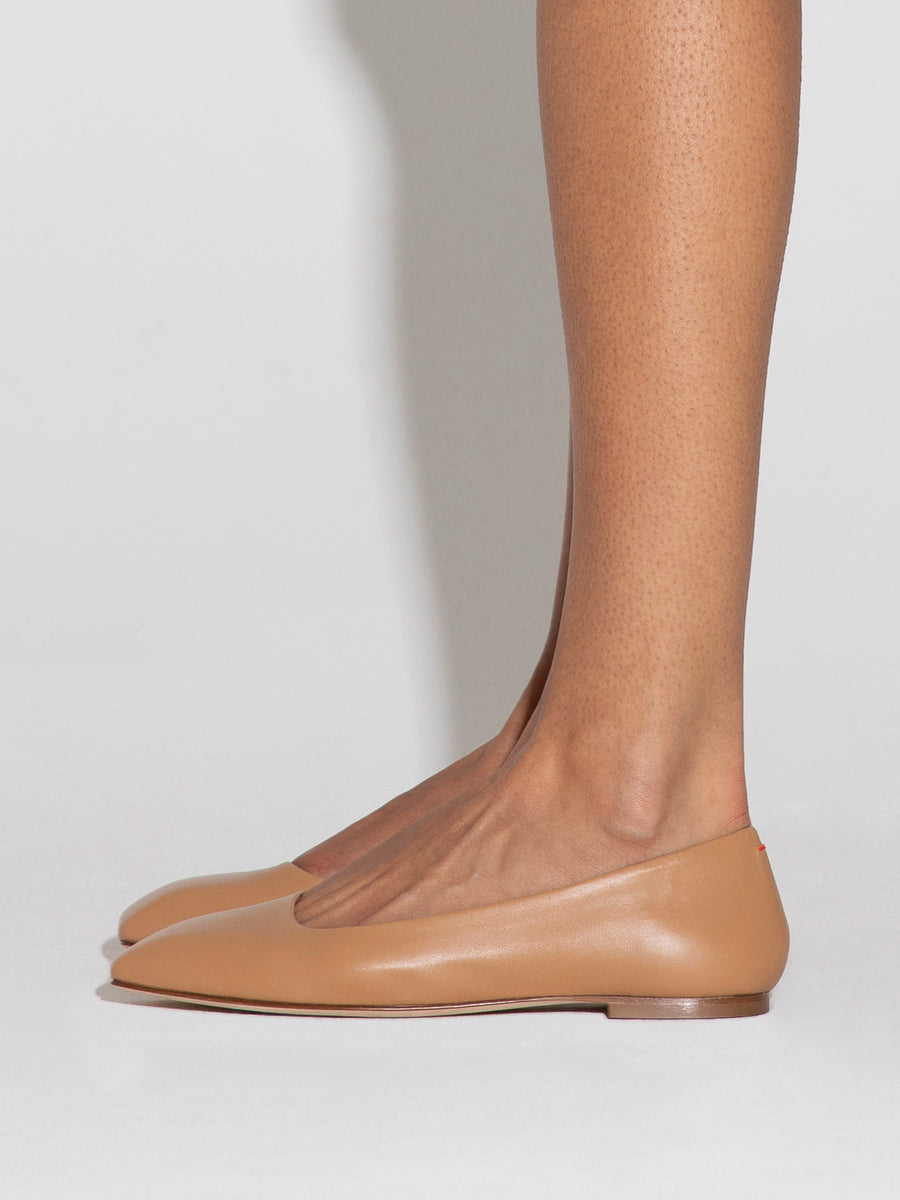 Ida Leather Ballet Flats