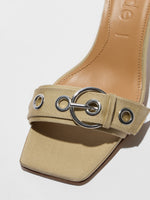 Ilvy Eyelet Grosgrain Mules - Image 3