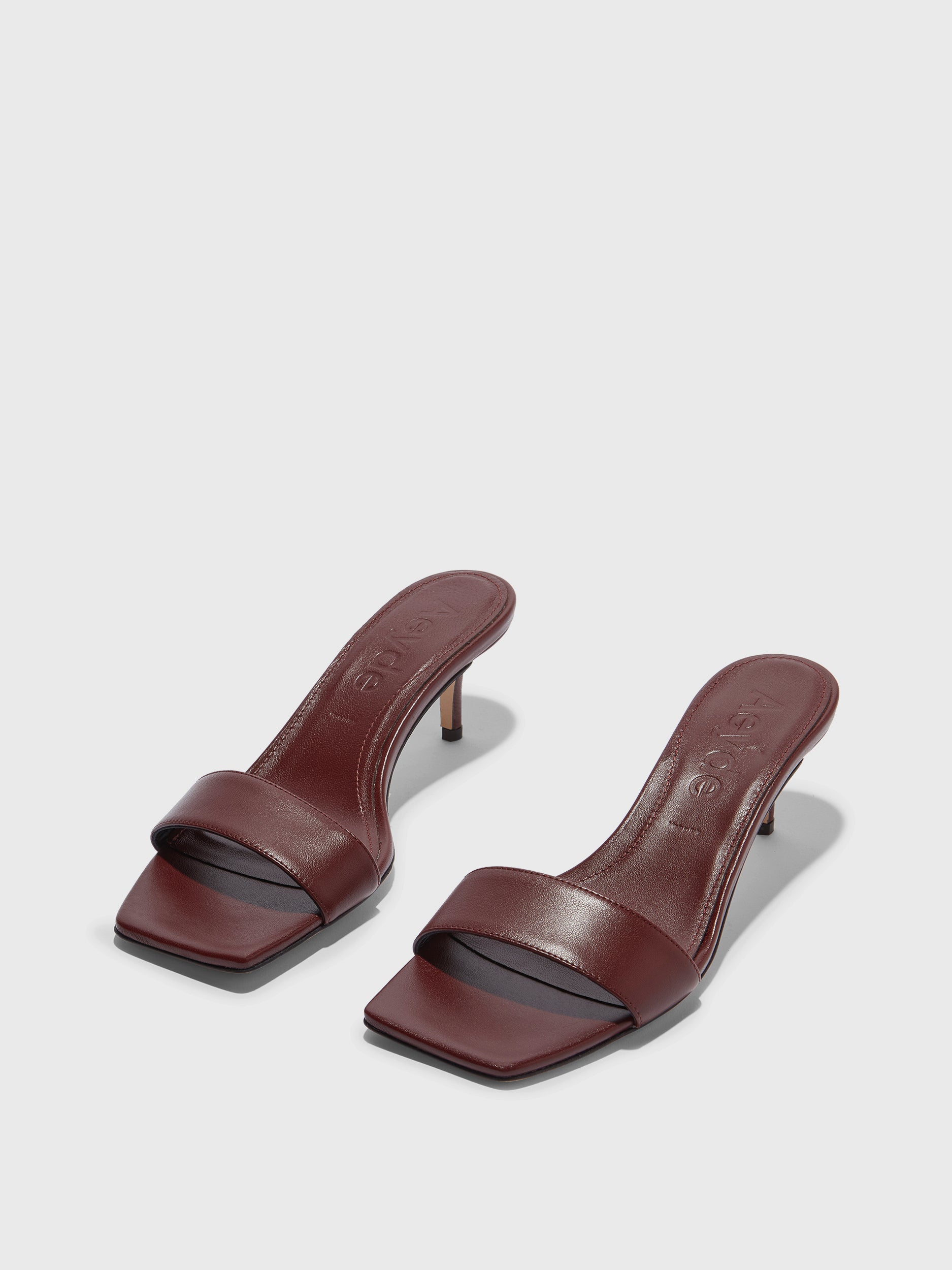 Ilvy Leather Mules - Image 2