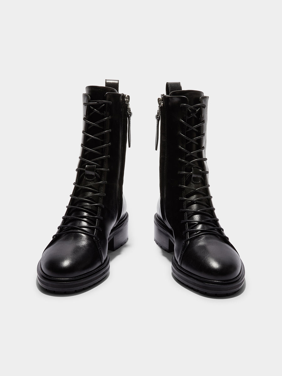 Isa Lace-Up Ankle Boots