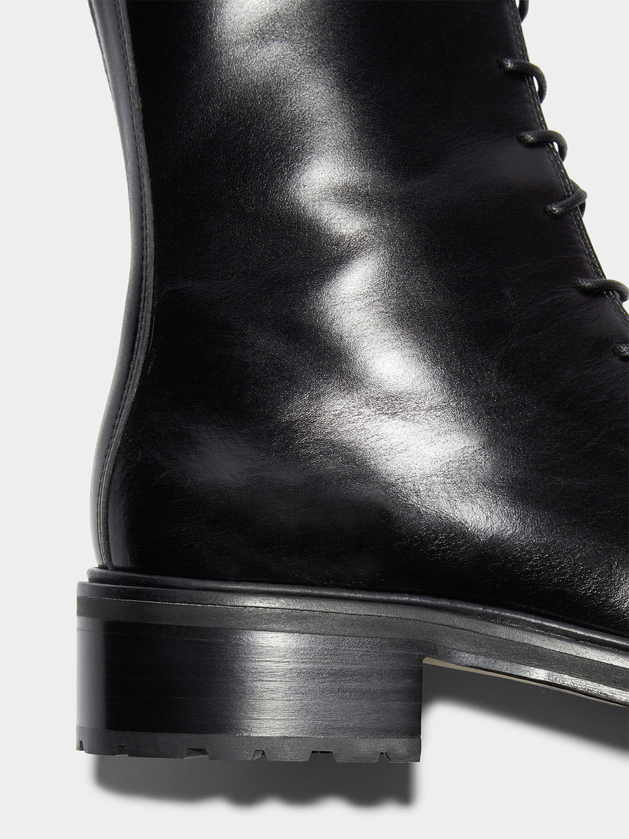 Isa Lace-Up Ankle Boots