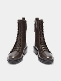 Isa Lace-Up Ankle Boots