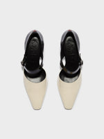 Isidora Duo-Tone Mary-Jane Pumps - Image 5