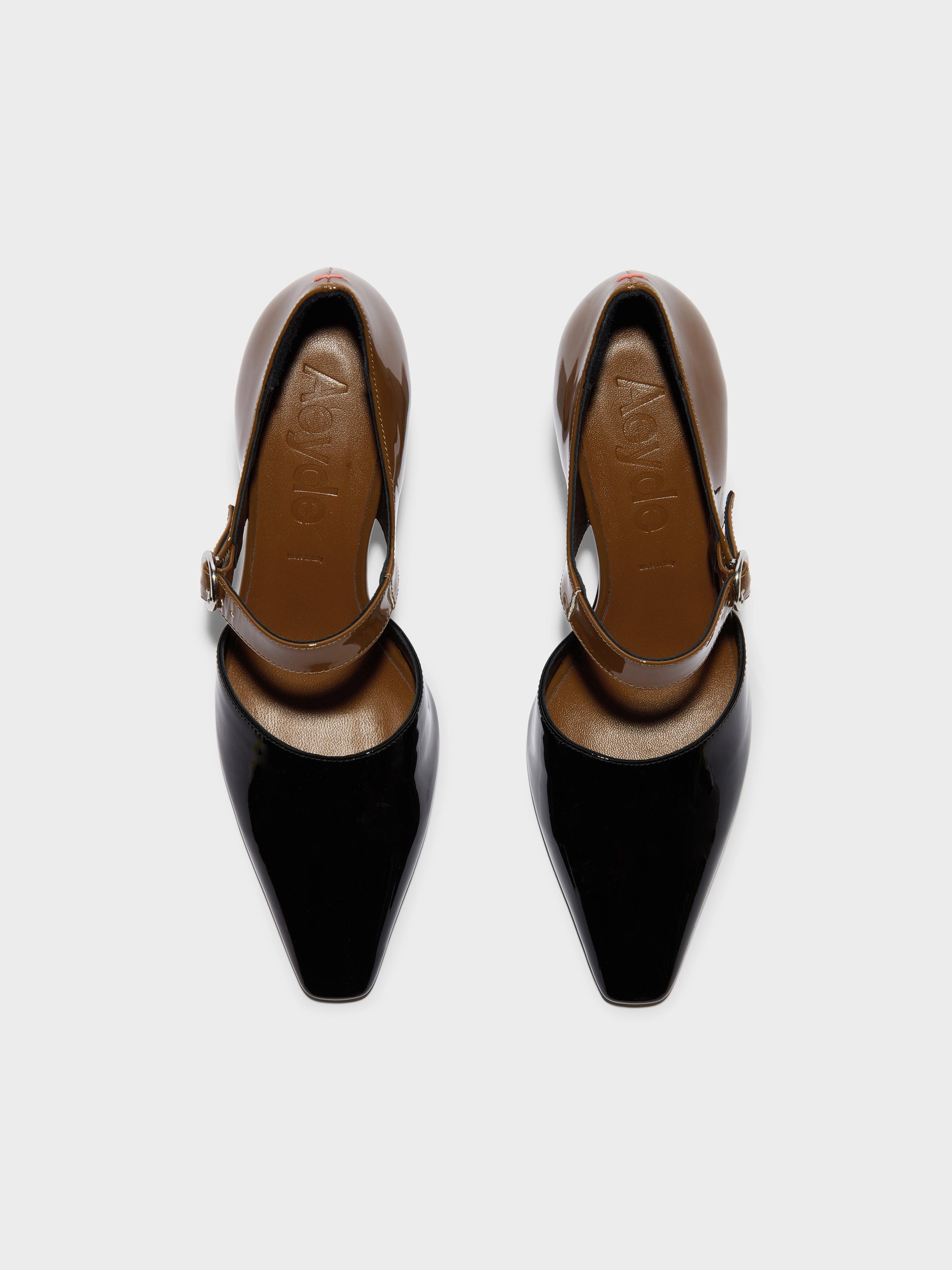 Isidora Duo-Tone Mary-Jane Pumps - Image 5