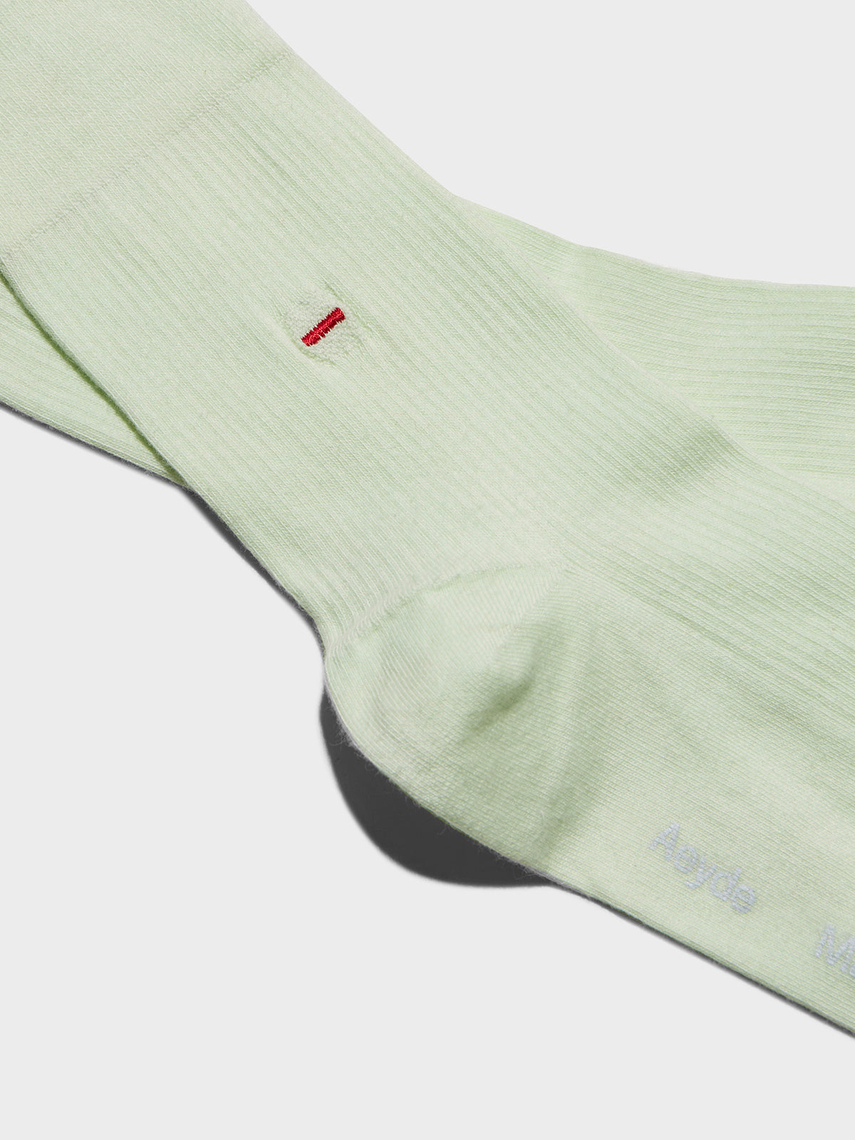 Aeyde | Jamie Cotton Socks Socks for Women | Acqua | Luxury Materials | Handmade in Italy | Material Details